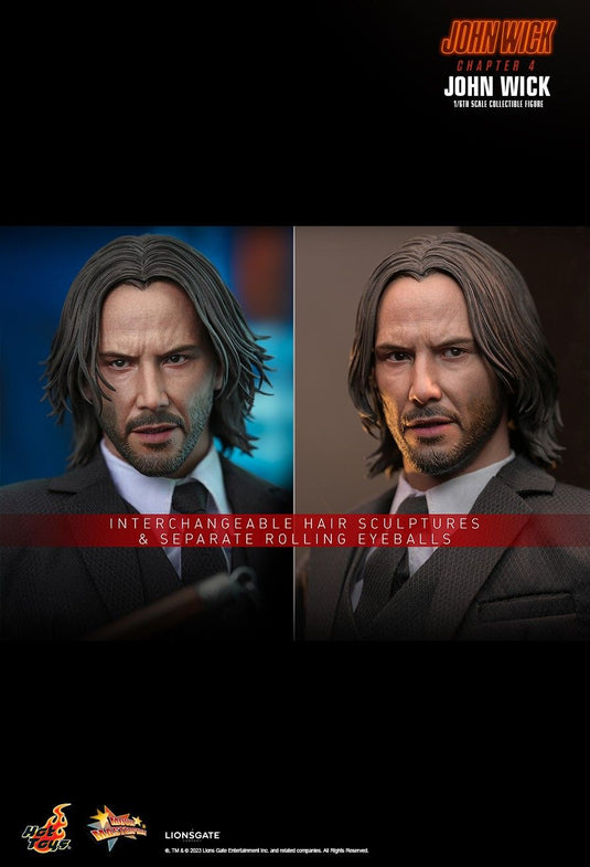 John Wick Chapter 4 - John Wick w/Custom Closed Mouth Head - MIOB