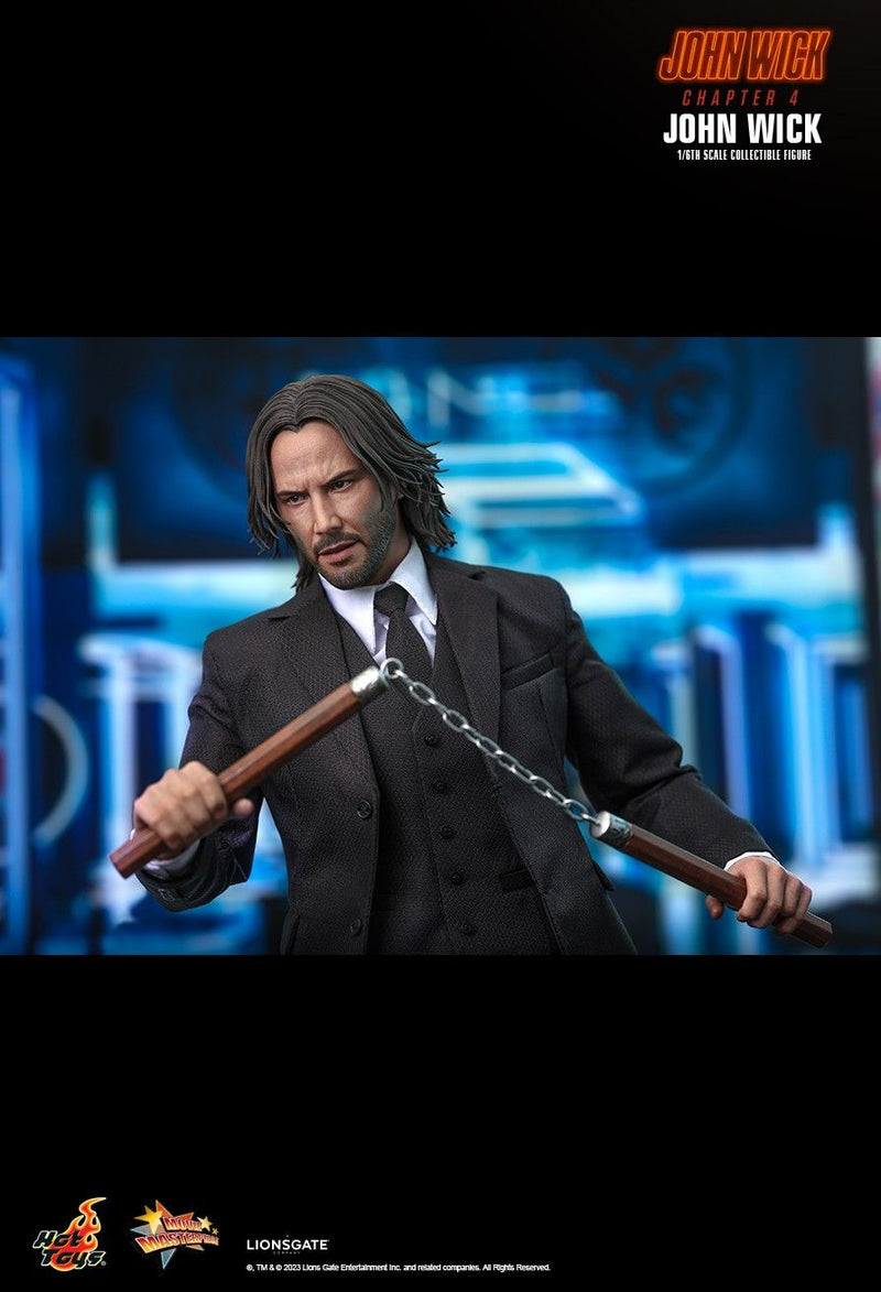 Load image into Gallery viewer, John Wick Chapter 4 - John Wick w/Custom Closed Mouth Head - MIOB
