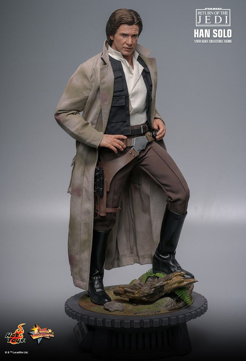 Load image into Gallery viewer, Star Wars ROTJ - Han Solo - Black Leather Like Boots (Peg Type)
