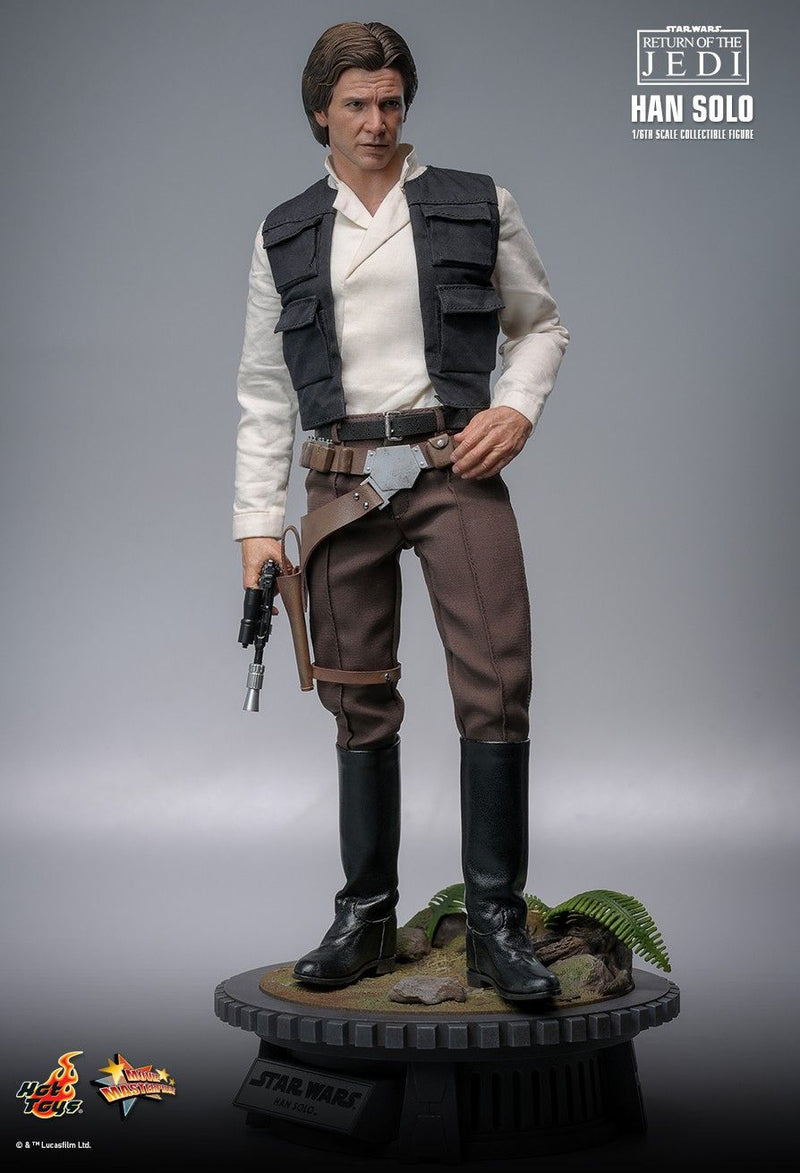 Load image into Gallery viewer, Star Wars ROTJ - Han Solo - Black Leather Like Boots (Peg Type)
