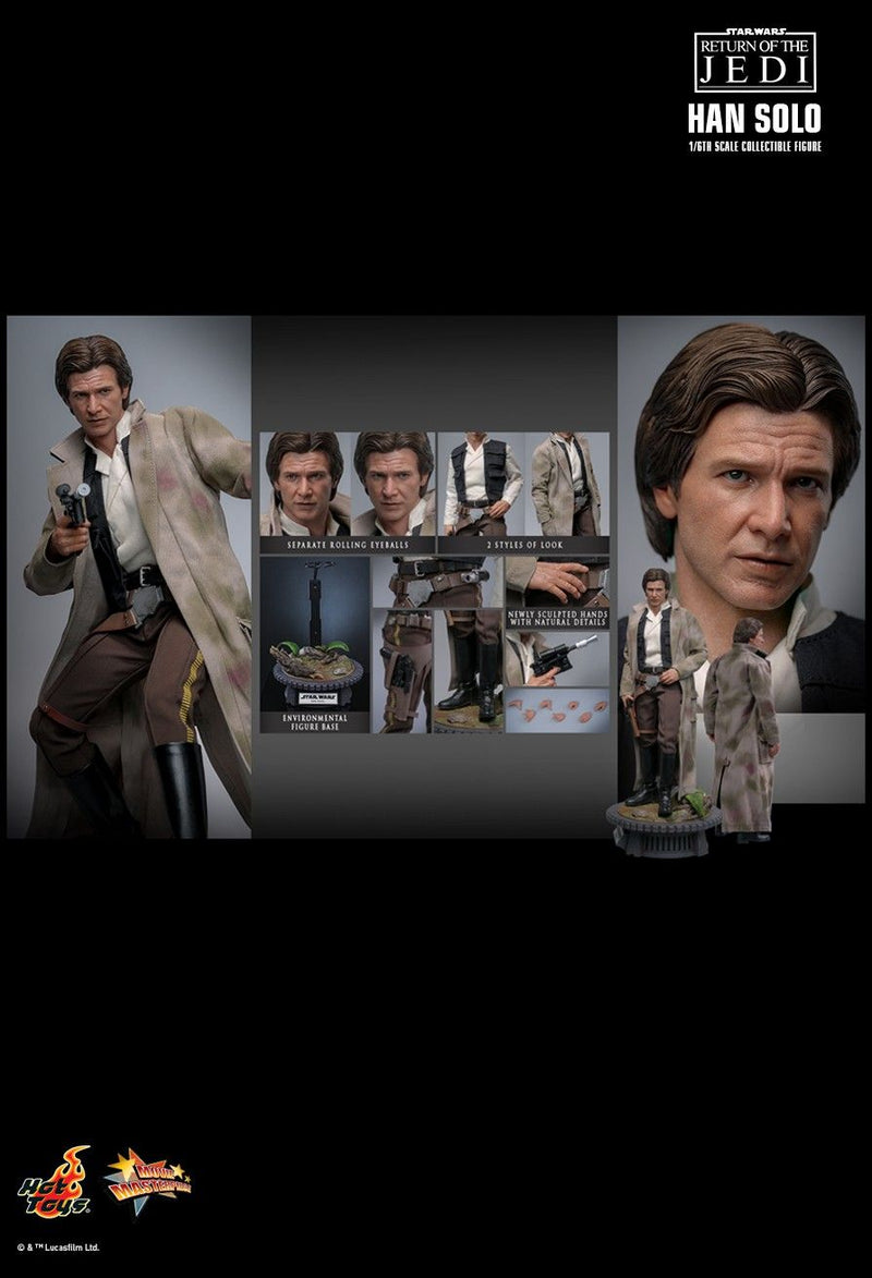 Load image into Gallery viewer, Star Wars ROTJ - Han Solo - Black Leather Like Boots (Peg Type)
