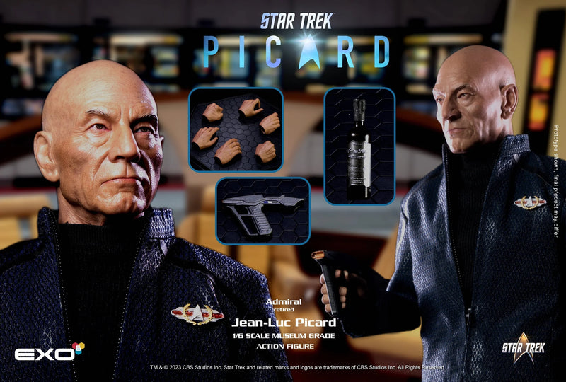 Load image into Gallery viewer, Star Trek Picard - Admiral Jean-Luc Picard - MINT IN BOX
