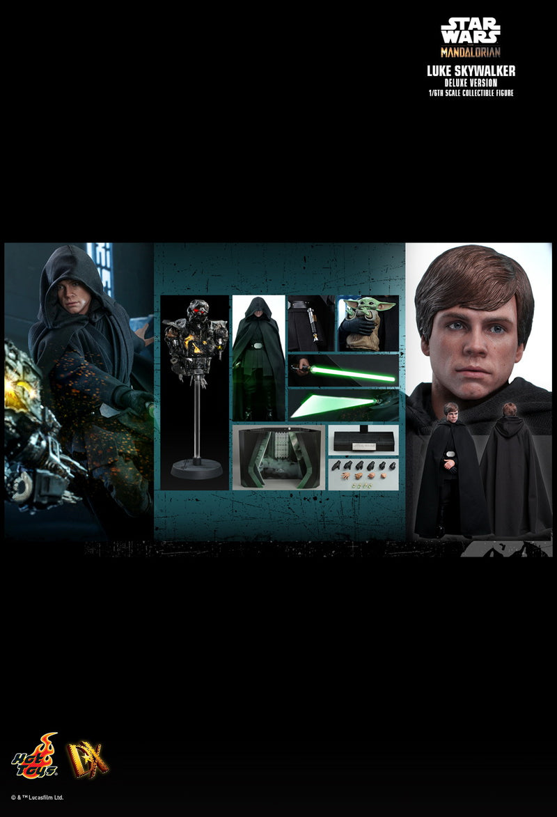 Load image into Gallery viewer, Star Wars Luke Skywalker DX - Grogu &quot;Baby Yoda&quot; Figure w/Hands
