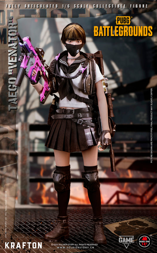 PUBG Battlegrounds Taego Venator - Female School Girl Uniform Set PUBG Battlegrounds Taego Venator - Female School Girl Uniform Set