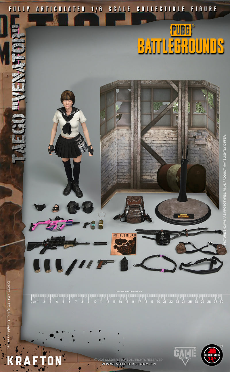Load image into Gallery viewer, PUBG Battlegrounds Taego Venator - Backpack w/Pouch Set
