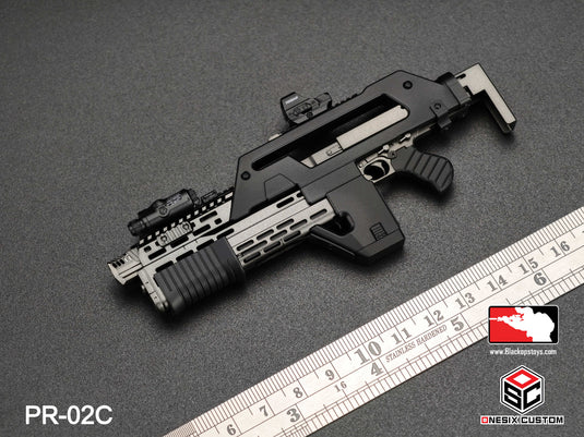 Black M41A Pulse Rifle Ver. 2 w/Round Counter & Attachments LE