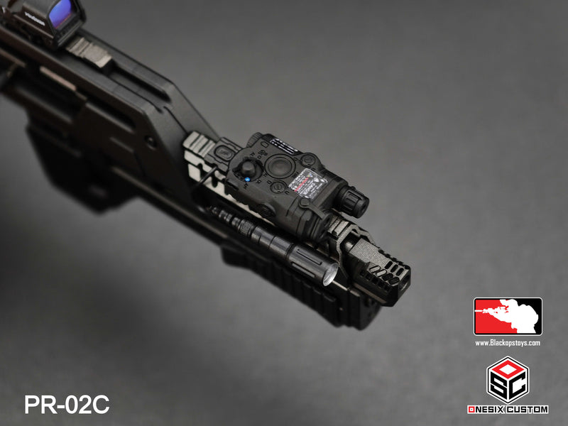 Load image into Gallery viewer, Black M41A Pulse Rifle Ver. 2 w/Round Counter &amp; Attachments LE
