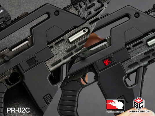 Black M41A Pulse Rifle Ver. 2 w/Round Counter & Attachments LE