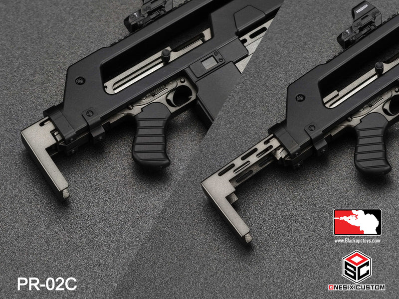Load image into Gallery viewer, Black M41A Pulse Rifle Ver. 2 w/Round Counter &amp; Attachments LE
