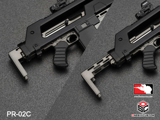 Black M41A Pulse Rifle Ver. 2 w/Round Counter & Attachments LE