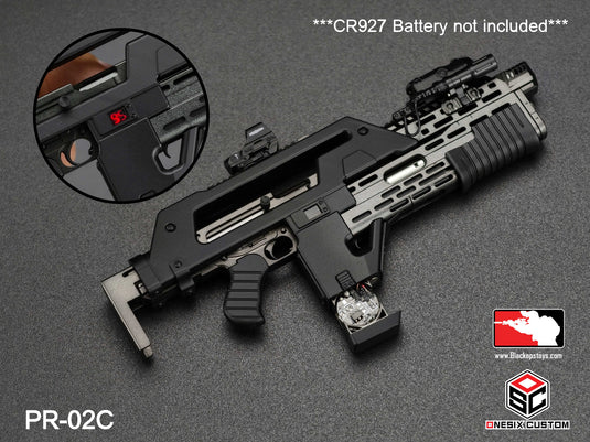 Black M41A Pulse Rifle Ver. 2 w/Round Counter & Attachments LE