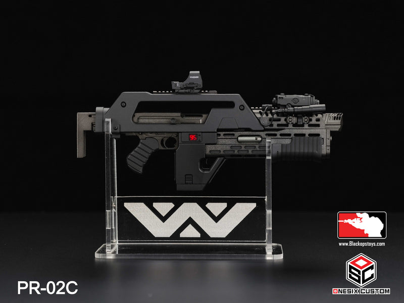 Load image into Gallery viewer, Black M41A Pulse Rifle Ver. 2 w/Round Counter &amp; Attachments LE
