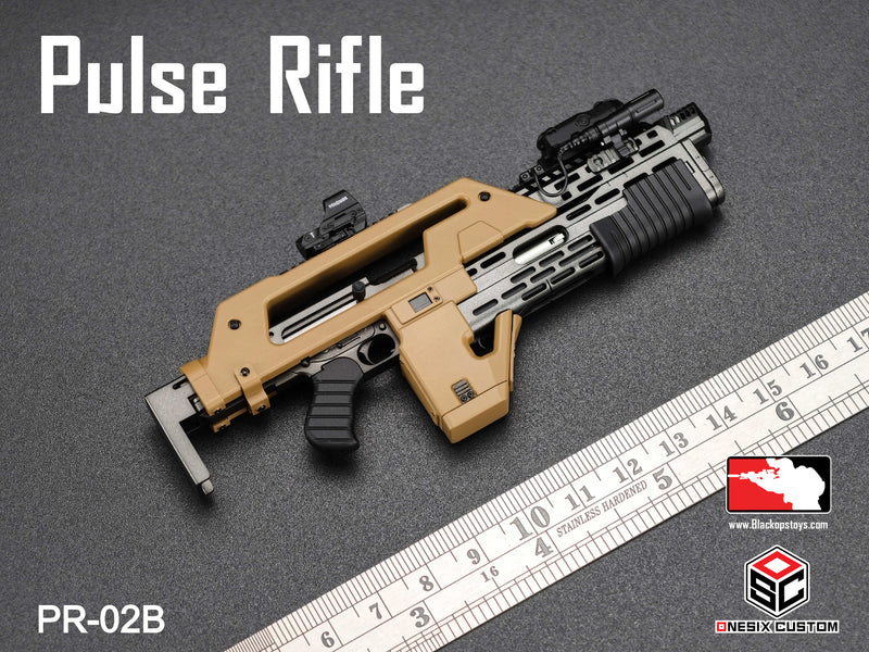 Load image into Gallery viewer, Brown Bess M41A Pulse Rifle Ver. 2 w/Round Counter &amp; Attachments LE

