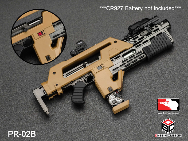 Load image into Gallery viewer, Brown Bess M41A Pulse Rifle Ver. 2 w/Round Counter &amp; Attachments LE
