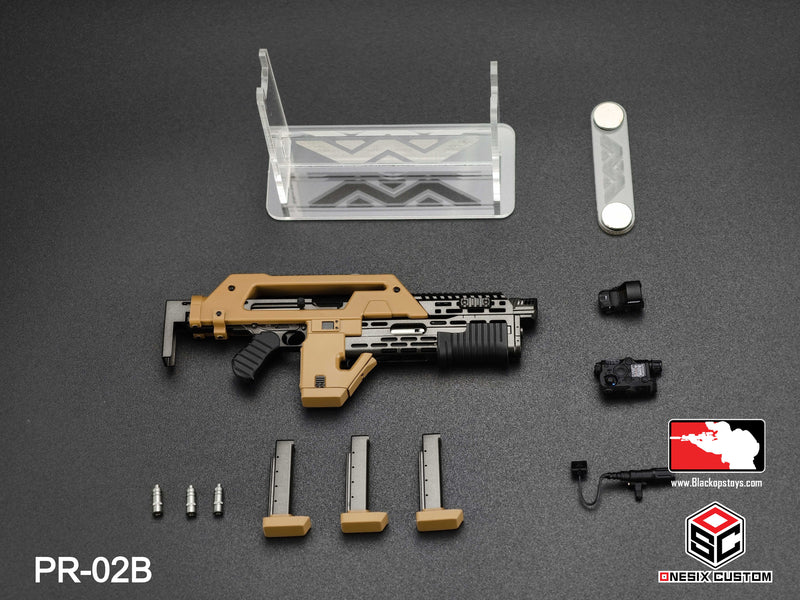 Load image into Gallery viewer, Brown Bess M41A Pulse Rifle Ver. 2 w/Round Counter &amp; Attachments LE
