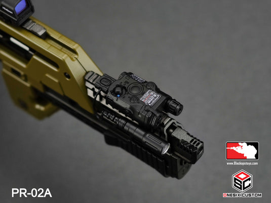 OD Green M41A Pulse Rifle Ver. 2 w/Round Counter & Attachments LE