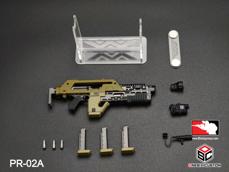 Load image into Gallery viewer, OD Green M41A Pulse Rifle Ver. 2 w/Round Counter &amp; Attachments LE
