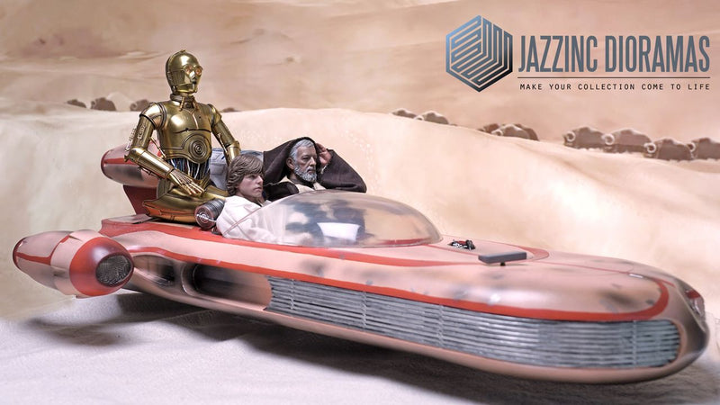Load image into Gallery viewer, Star Wars ANH - Luke's X-34 Landspeeder - MINT IN BOX
