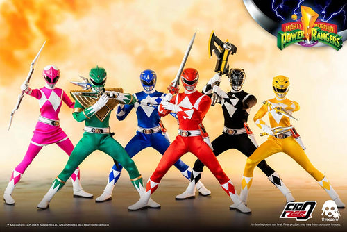 Mighty Morphin Power Rangers Core Rangers + Green Ranger Six-Pack - MINT IN BOX