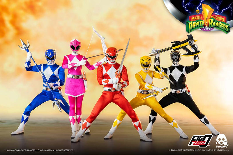 Load image into Gallery viewer, Mighty Morphin Power Rangers Core Rangers + Green Ranger Six-Pack - MINT IN BOX
