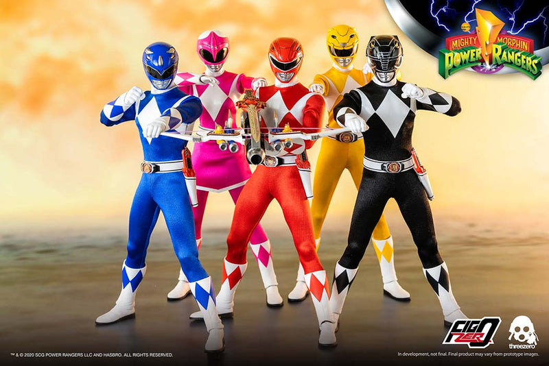 Load image into Gallery viewer, Mighty Morphin Power Rangers Core Rangers + Green Ranger Six-Pack - MINT IN BOX
