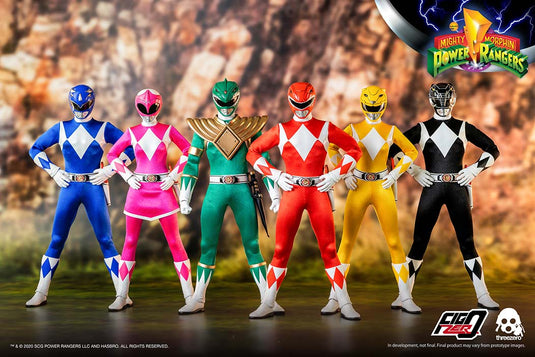 Mighty Morphin Power Rangers Core Rangers + Green Ranger Six-Pack - MINT IN BOX