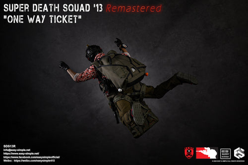ZERT SDS13 Remastered - OD Green Parachute w/Navboard FlipMod Set