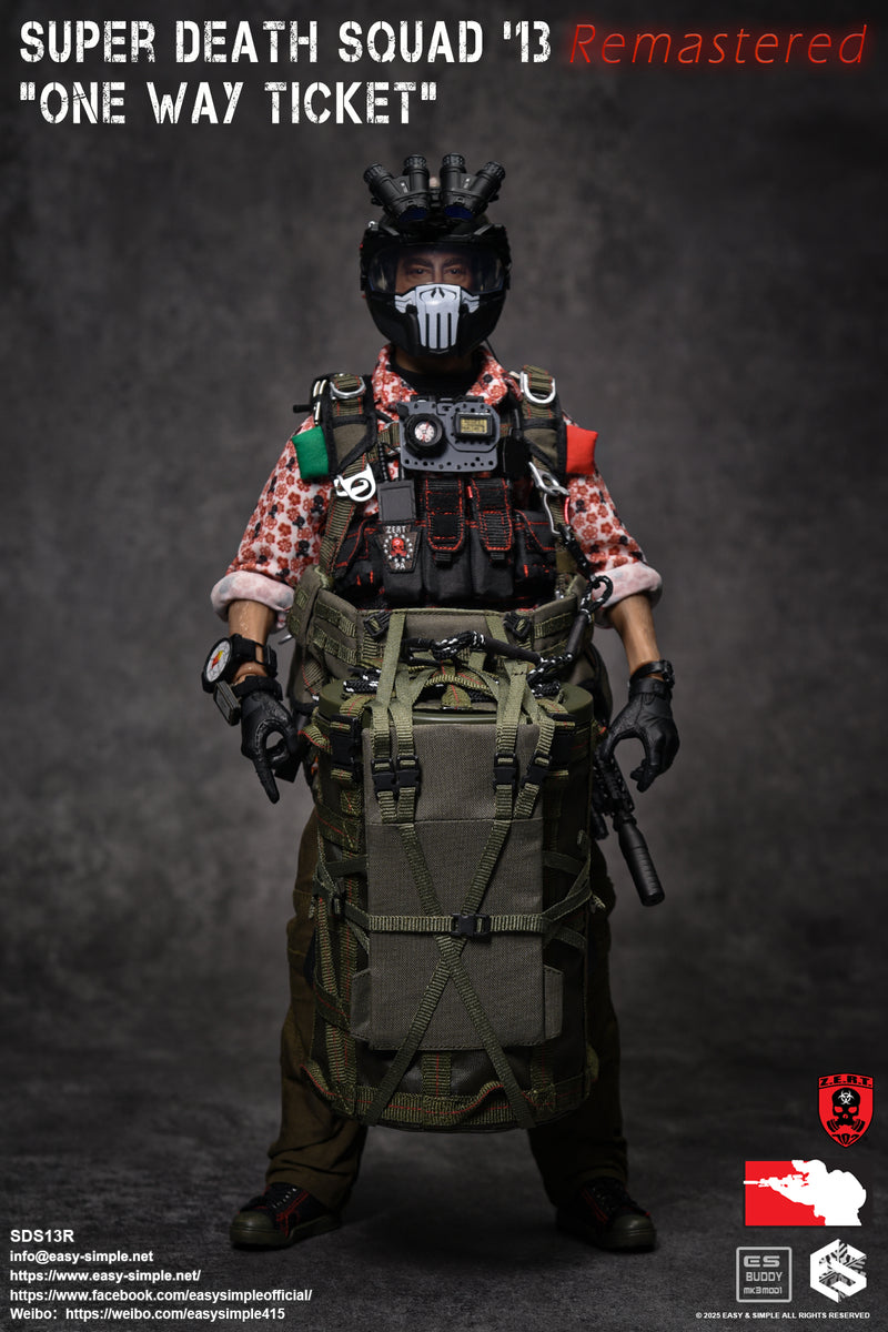 Load image into Gallery viewer, ZERT SDS13 Remastered - Backpack Frame w/B-54 Nuke &amp; Container Type 1
