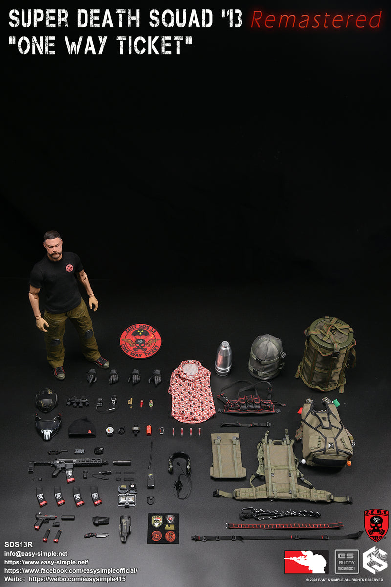 Load image into Gallery viewer, ZERT SDS13 Remastered - Backpack Frame w/B-54 Nuke &amp; Container Type 1

