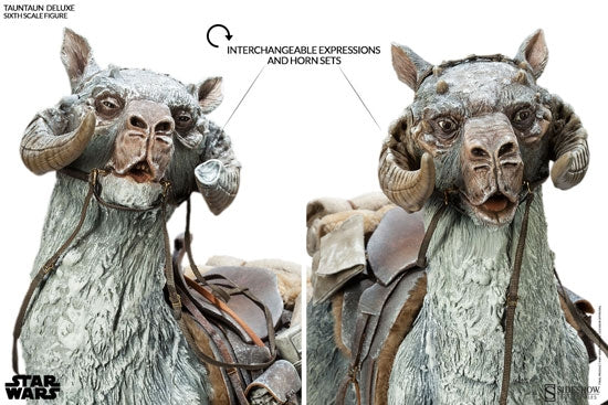 Load image into Gallery viewer, Star Wars TESB - Deluxe Tauntaun w/Custom Leather Saddle - MINT IN BOX
