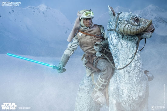 Load image into Gallery viewer, Star Wars TESB - Deluxe Tauntaun w/Custom Leather Saddle - MINT IN BOX
