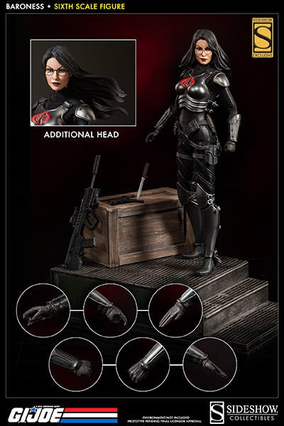 GI JOE - Baroness - Exclusive Edition - MINT IN BOX