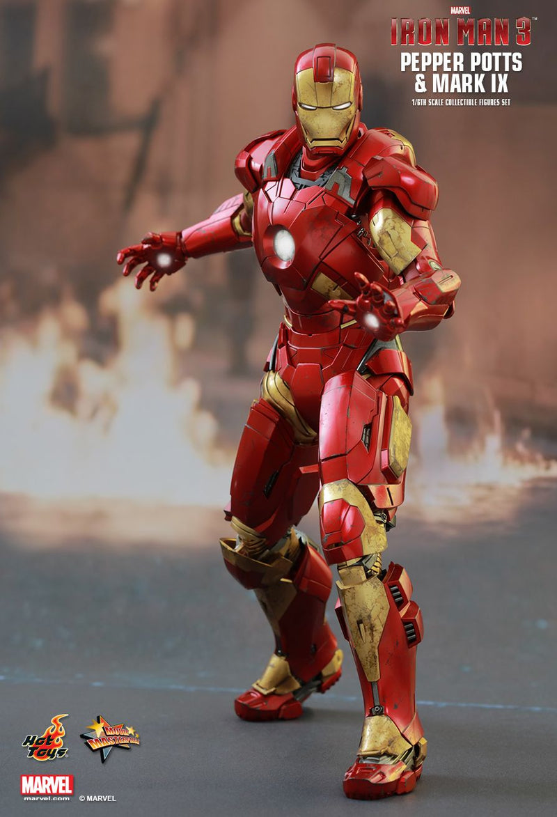 Load image into Gallery viewer, Iron Man 3 - Pepper Pots &amp; Mark IX Suit - MIOB (READ DESC)
