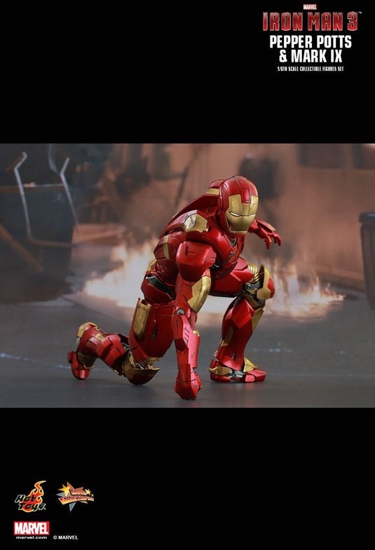 Iron Man 3 - Pepper Pots & Mark IX Suit - MIOB (READ DESC)