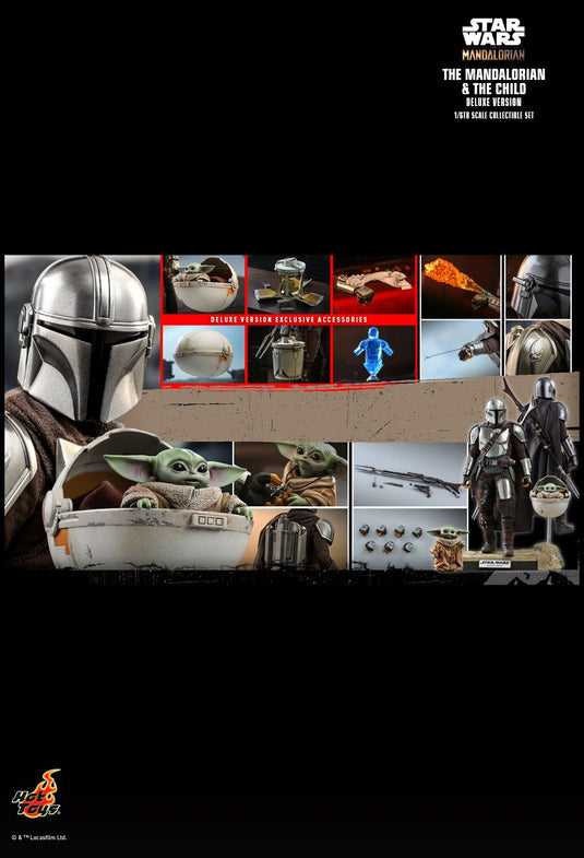 The Mandalorian Deluxe - Complete Armored Body w/Complete Gear Set