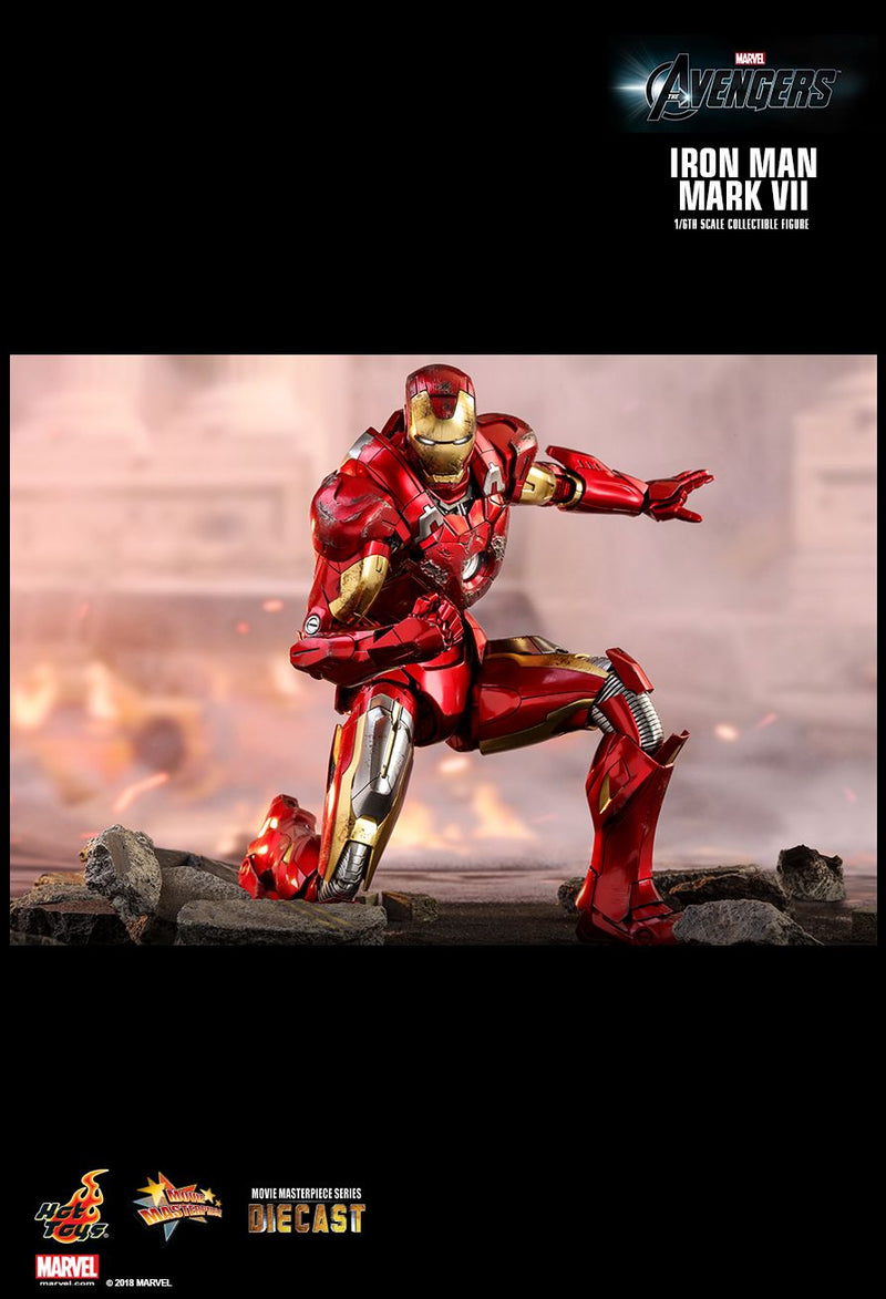 Load image into Gallery viewer, The Avengers - Diecast Iron Man Mark VII - MINT IN OPEN BOX
