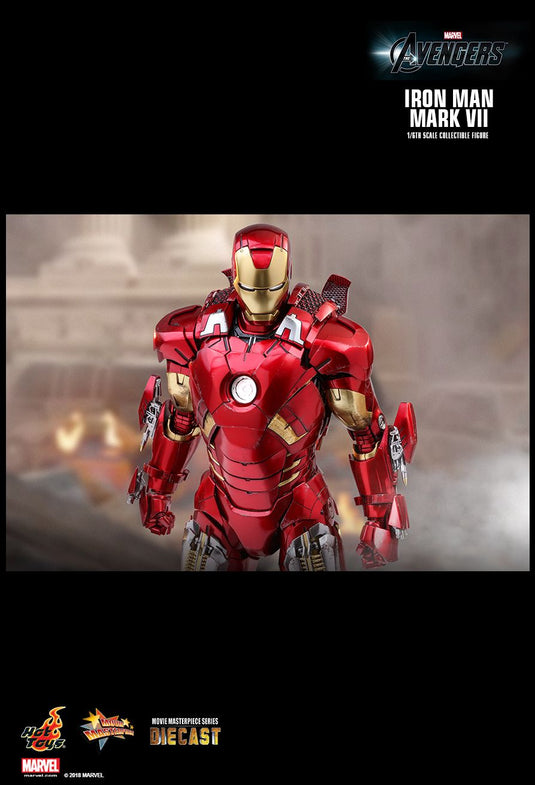 The Avengers - Diecast Iron Man Mark VII - MINT IN OPEN BOX