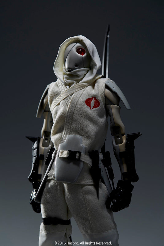 COBRA - Storm Shadow - White Utility Belt w/Armor & Daggers