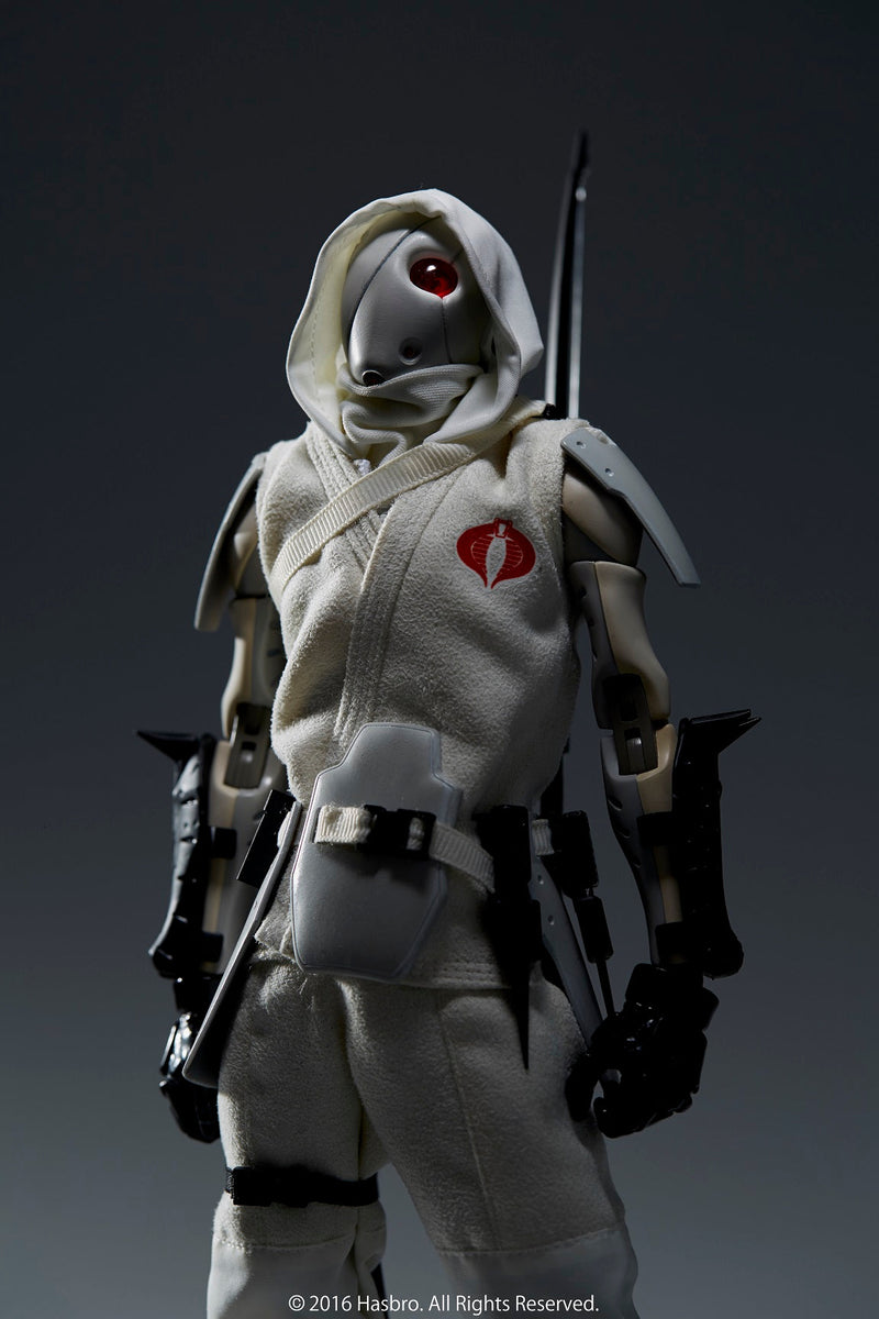 Load image into Gallery viewer, COBRA - Storm Shadow - White Ninja Uniform w/Hood &amp; Vest
