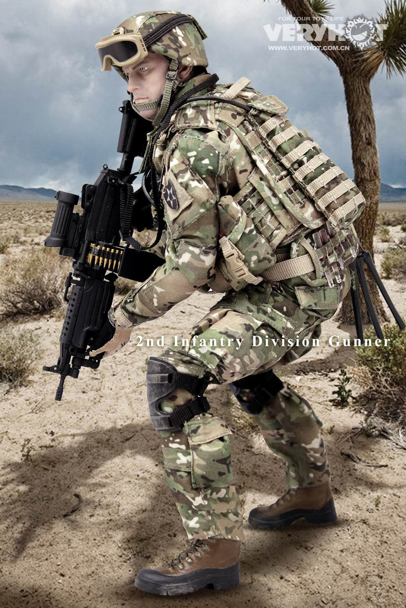 Load image into Gallery viewer, 2nd Infantry Gunner - Black Radio
