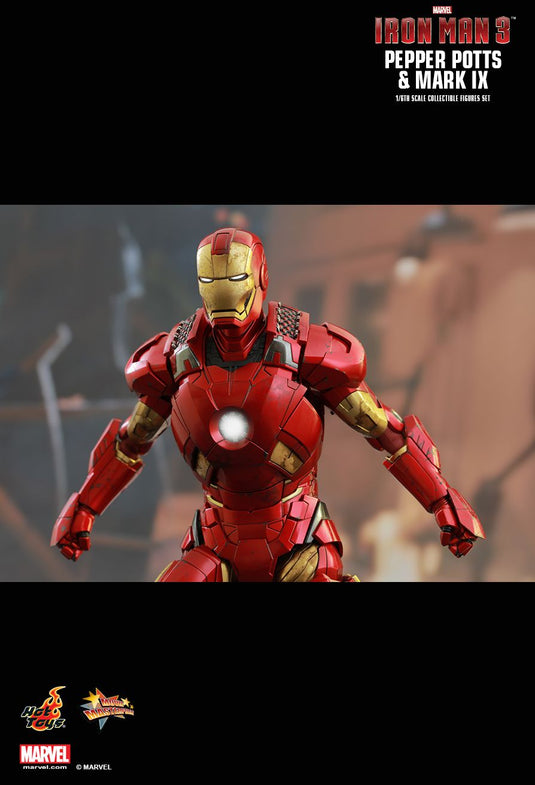 Iron Man 3 - Pepper Pots & Mark IX Suit - MIOB (READ DESC)