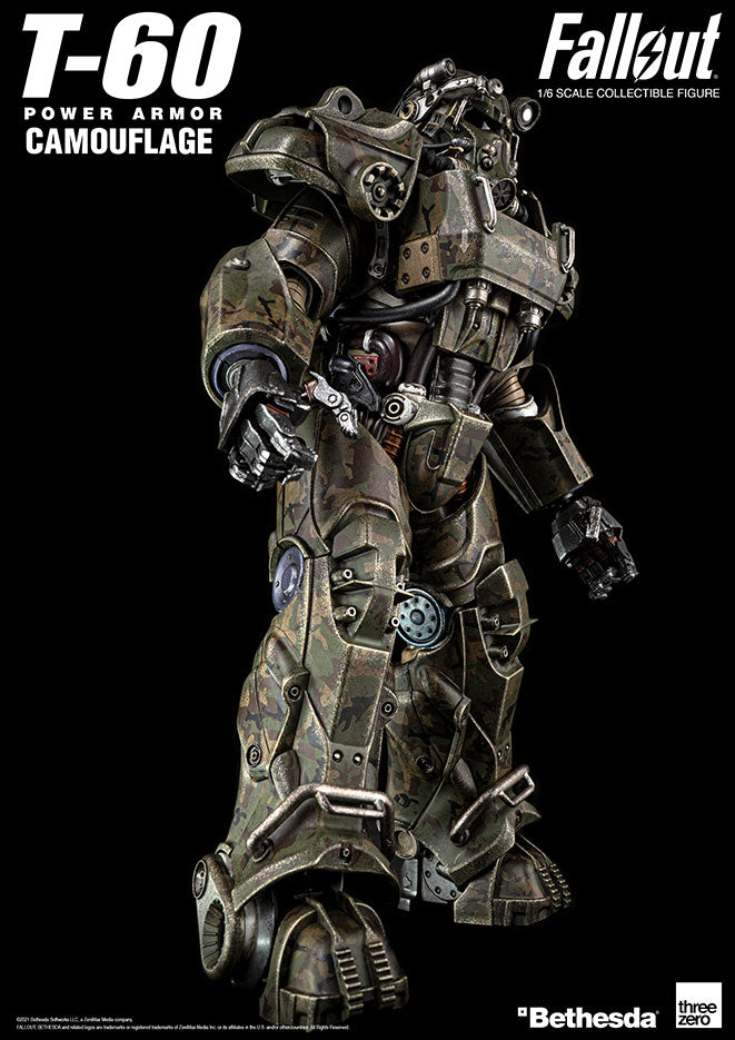 Load image into Gallery viewer, Fallout 4 - T-60 Power Armor Camouflage Version - MINT IN BOX
