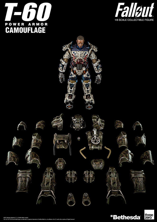 Load image into Gallery viewer, Fallout 4 - T-60 Power Armor Camouflage Version - MINT IN BOX
