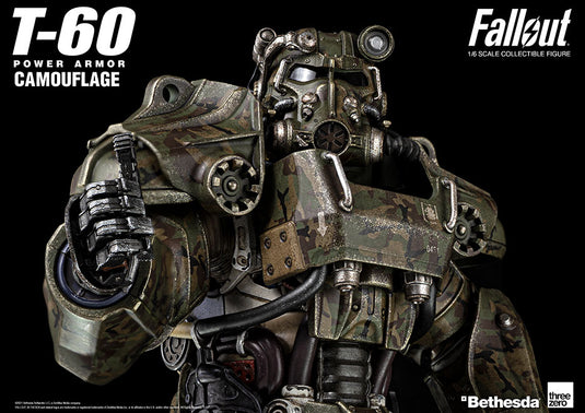 Fallout 4 - T-60 Power Armor Camouflage Version - MINT IN BOX