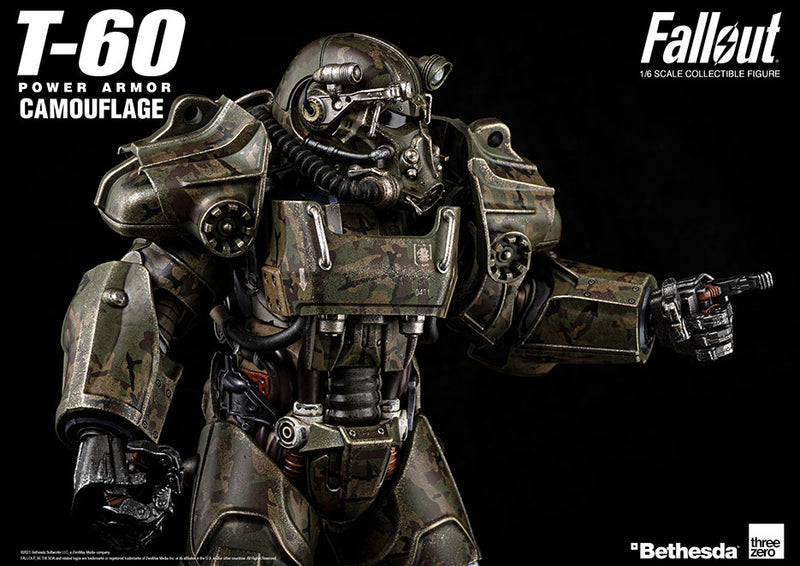 Load image into Gallery viewer, Fallout 4 - T-60 Power Armor Camouflage Version - MINT IN BOX
