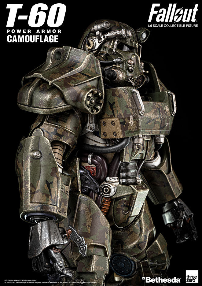 Load image into Gallery viewer, Fallout 4 - T-60 Power Armor Camouflage Version - MINT IN BOX
