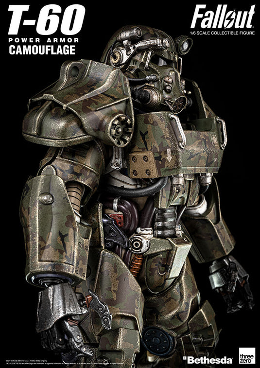 Fallout 4 - T-60 Power Armor Camouflage Version - MINT IN BOX