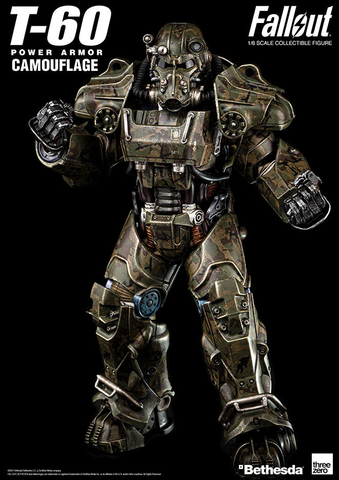 Load image into Gallery viewer, Fallout 4 - T-60 Power Armor Camouflage Version - MINT IN BOX
