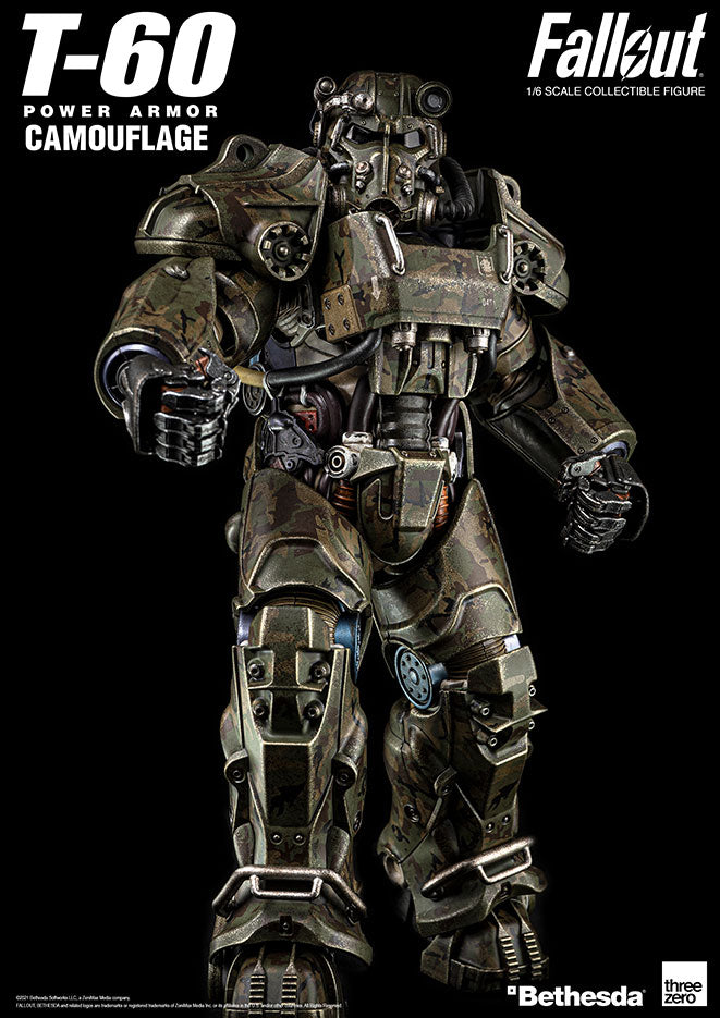 Load image into Gallery viewer, Fallout 4 - T-60 Power Armor Camouflage Version - MINT IN BOX
