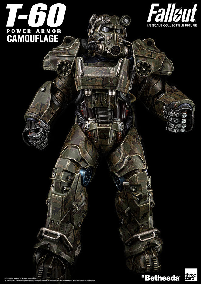 Load image into Gallery viewer, Fallout 4 - T-60 Power Armor Camouflage Version - MINT IN BOX
